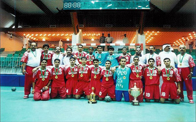 منتخب البحرين للناشئين حامل لقب بطولة الخليج سنة 1997م 